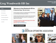 Tablet Screenshot of doctorgregwoodworth.com
